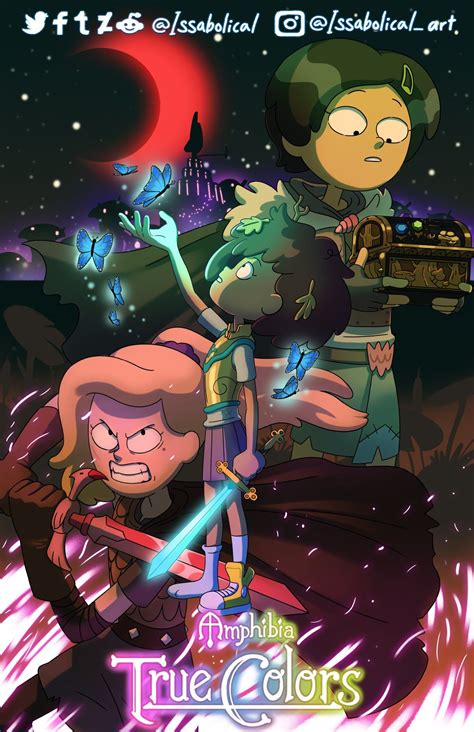 Issabolical on Twitter in 2021 | Amphibia fanart, Disney fan art, Cartoon fan