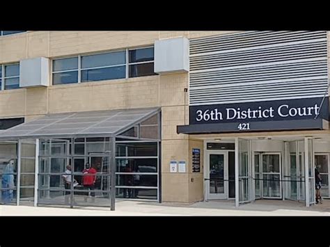 36th District Court- Detroit MI - YouTube