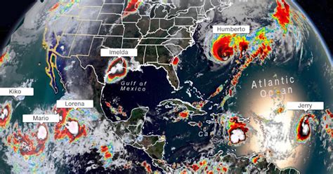 Six tropical storms formed at once. It was a new record