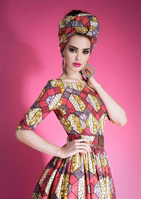 "Namibia Dress pink" www.lenahoschek.com Africa Fashion, African ...