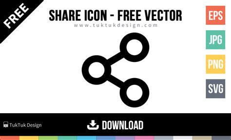 Share icon free vector symbol image ~ TukTuk Design