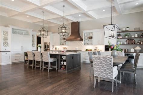 Coffered Ceiling Photos Kitchen | Shelly Lighting