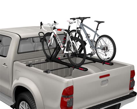 Yakima BedRock Bike Rack - The proprietary, Yakima BedRock pickup truck bed rack… | Pickup ...