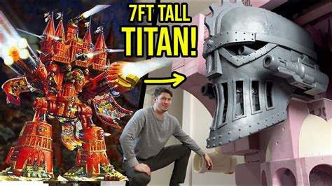 imperator titan scale chart The titan's head! making a 7 foot warhammer ...