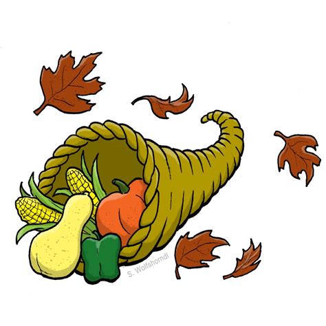 Cornucopia clip art free clipart images 7 - WikiClipArt