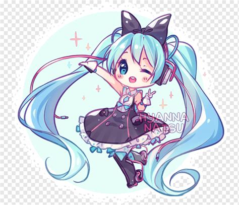 Gambar Seni Kipas Anime Hatsune Miku Vocaloid, hatsune miku, Karakter fiksi, manga, chibi png ...