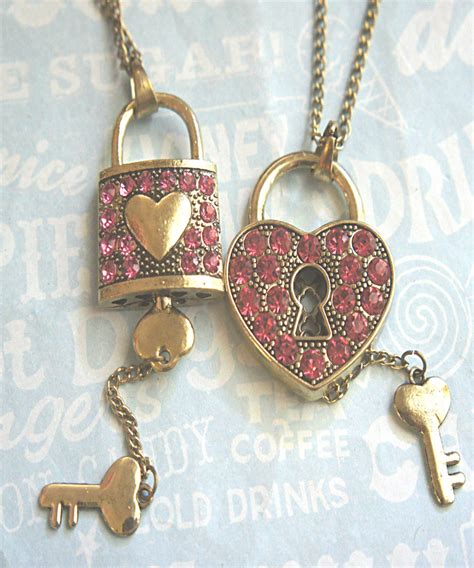 Lock And Key Necklace on Luulla