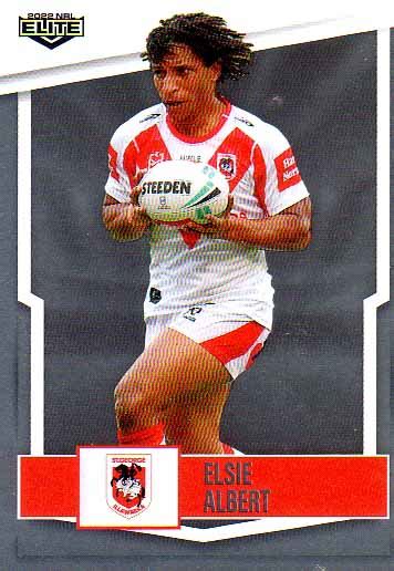 2022 NRL Elite NRLW38 Elsie Albert Dragons | Diggaz Trading Cards