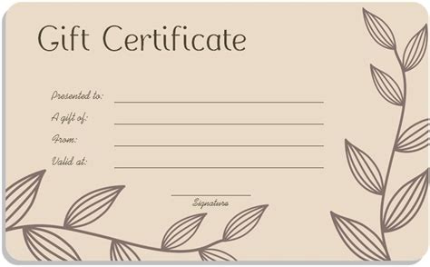 16+ Free Gift Certificate Templates & Examples - Word Excel Formats ...