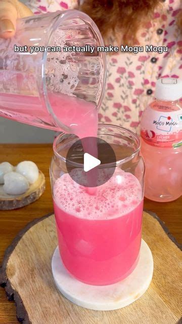 Thecrazyindianfoodie® - Mumbai on Instagram: "Litchi Mogu Mogu Recipe!😍 ...