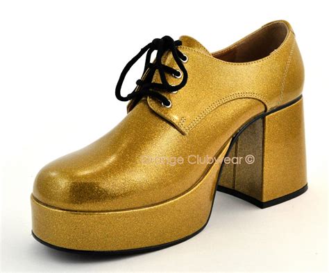 PLEASER Mens Disco 70s Pimp Halloween Costume Shoes | eBay