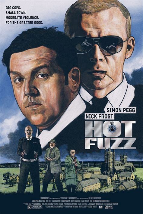 Roby Amor Hot Fuzz The Greater Good | Movie posters, Simon pegg, Movie nerd