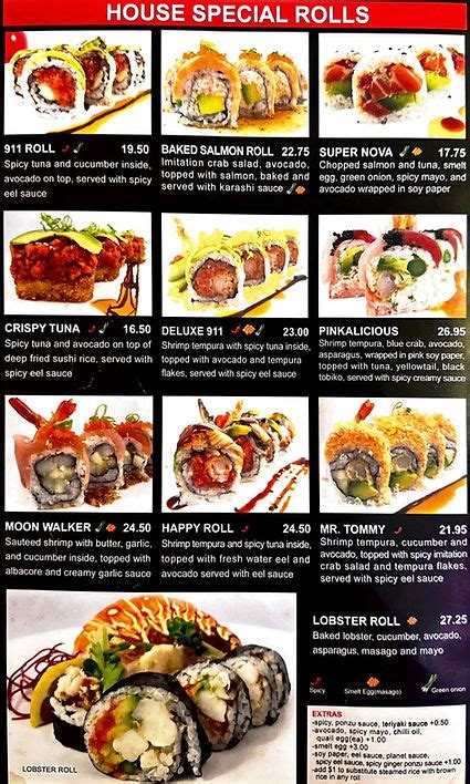 MENU | Moku Sushi