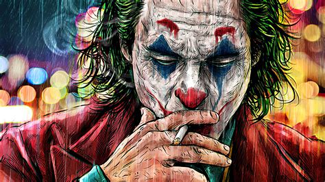 Joker Cigratte Smoking Artwork Wallpaper,HD Superheroes Wallpapers,4k Wallpapers,Images ...