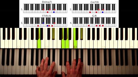 How to play: Stevie Wonder - Overjoyed. Original Piano lesson. Tutorial by Piano Couture. - YouTube