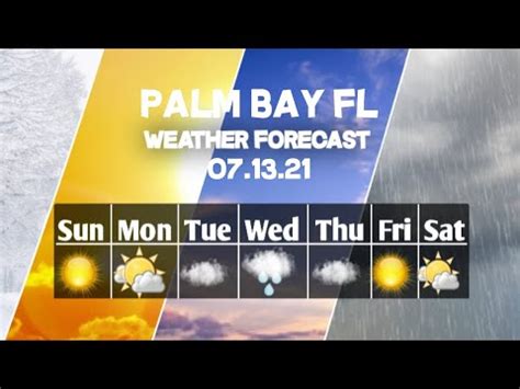 Weather Forecast Palm Bay, Florida Palm Bay weather Forecast 07/13/2021 ...