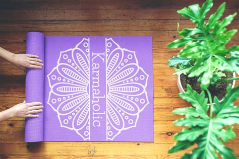 Personalized Mandala Yoga Mat/Personalized Yoga Mat/Printed | Etsy