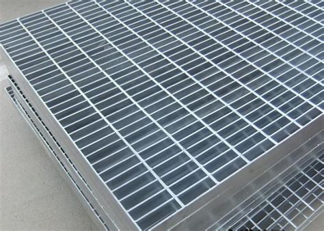 Stainless Steel Heavy Duty Steel Grating , Round Bar 25 X 5 SS Floor Grating