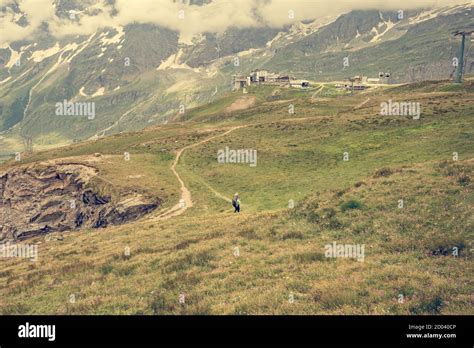 Cervinia weather station hi-res stock photography and images - Alamy