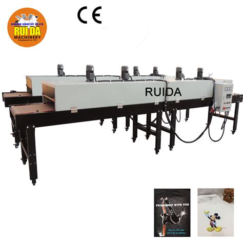 5.5m T-Shirt Conveyor Automatic Belt Tunnel Drying Machine - China Tunnel Oven and Tunnel Dryer