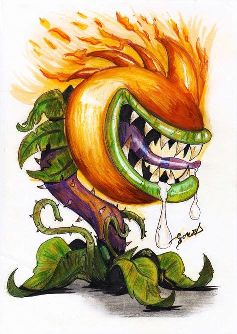 13 PVZ DRAWINGS ideas | plants vs zombies drawing, drawings, plants vs zombies