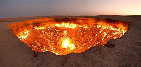 We found the Gates of Hell in Turkmenistan!