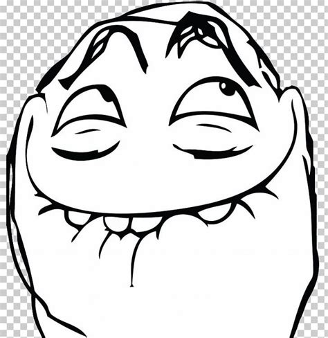 Trollface Rage Comic Internet Troll Internet Meme PNG, Clipart, Artwork, Black, Black And White ...