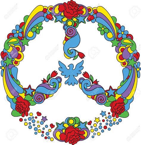 peace sign with flowers clipart 20 free Cliparts | Download images on Clipground 2024