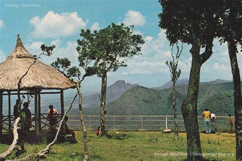 Black River Gorges - The Viewpoint - 1970s - Vintage Mauritius