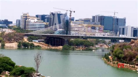 Hyderabad: Hyderabad's first cable bridge in last stage of construction ...