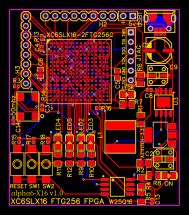 Spartan 6 FPGA Board - OSHWLab