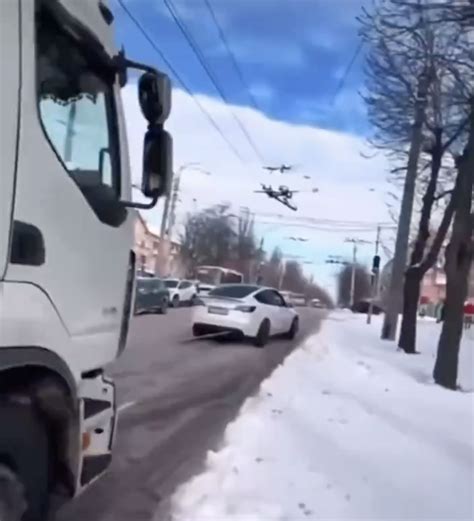 Tesla Model Y Pulls a Semi Stuck in Snow, Now That's Quite an Advert - autoevolution