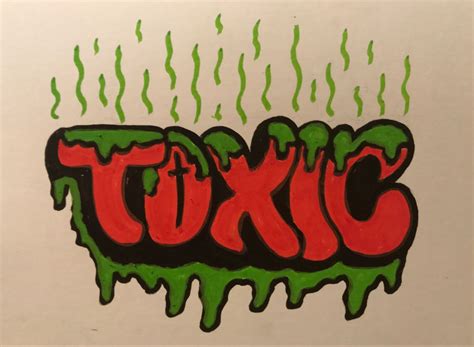 EyeAm: Toxic | Graffiti de rua, Desenhos de pichação, Idéias de pintura ...