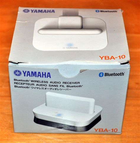 Yamaha YBA-10 YBA-10WH Bluetooth Wireless Audio Receiver, White ...