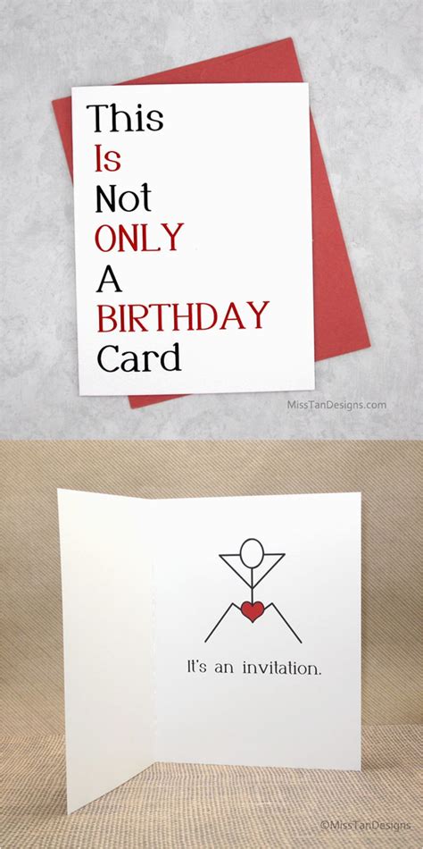 birthday card boyfriend card funny birthday card by - boyfriend ...