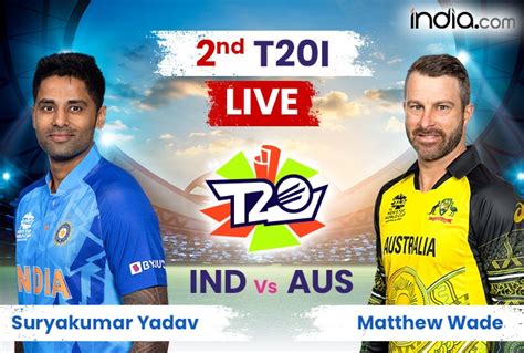 AS IT HAPPENED - 2nd T20I Cricket Score: India Beat Australia by 44 Runs