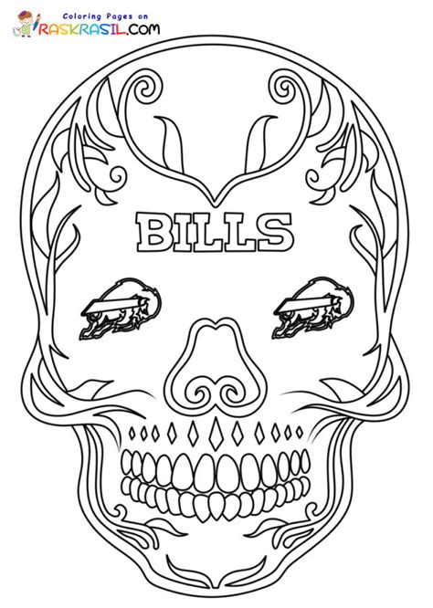 Buffalo Bills Coloring Pages