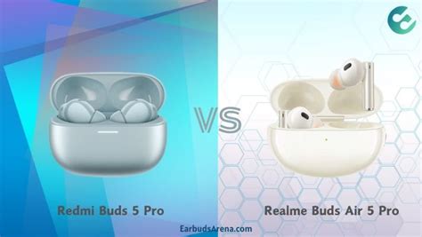 Xiaomi Redmi Buds 5 Pro vs Realme Buds Air 5 Pro: Which Should You Buy?