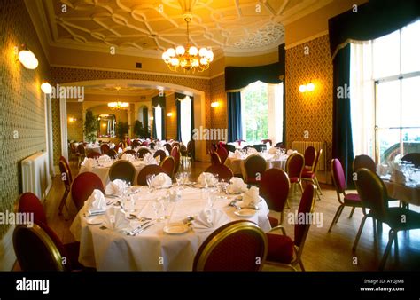 Dining Room inside Belfast Castle Northern Ireland Stock Photo: 9773511 ...