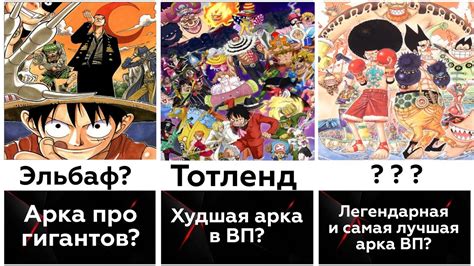 Лучшие арки Ван пис!|One piece|Рейтинг арок - YouTube