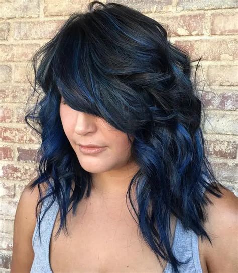 Top 25 Blue Hair Streaks Ideas for Girls – SheIdeas