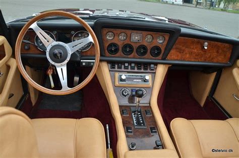 1974 Jensen Interceptor III Convertible dash and interior | Jensen ...