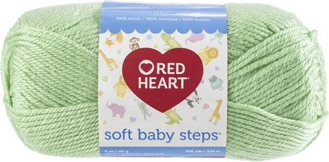 Multipack of 24 - Red Heart Soft Baby Steps Yarn-Baby Green | Michaels