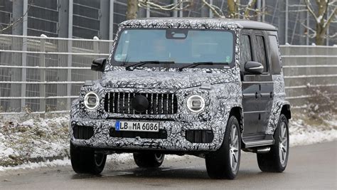 Mercedes-Benz G-Class (2023) Spotted in Production Bodywork | The ...