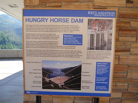 My Travels: Hungry Horse Dam.