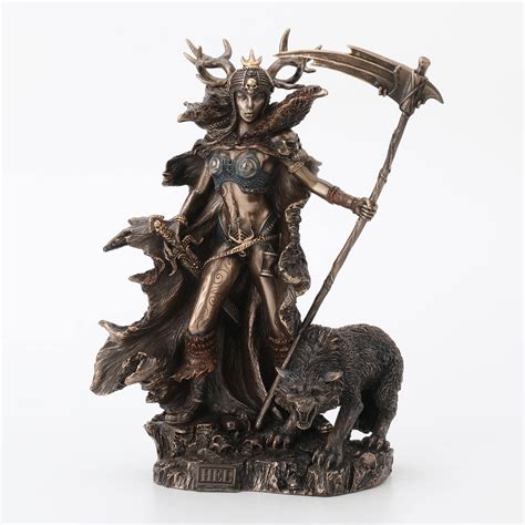 Buy Veronese Design 10.4 Inch Hel Norse Goddess of Underworld Antique ...