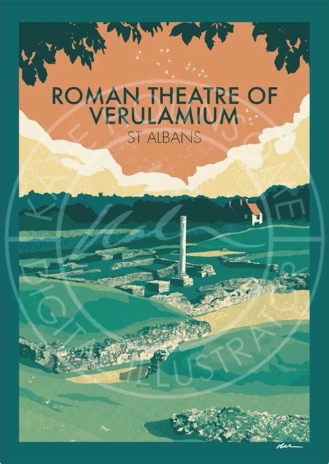 St Albans Roman Theatre Katie Hounsome – Katie Hounsome Illustrator