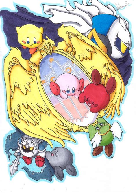 Kirby and the Amazing Mirror by Lunulata on DeviantArt