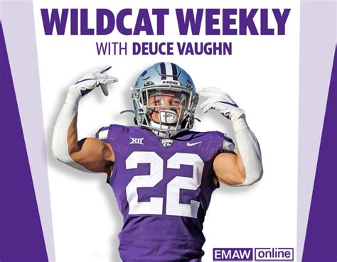 Wildcat Weekly with Deuce Vaughn - EMAWOnline: Kansas State Wildcats ...