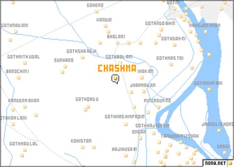 Chashma (Pakistan) map - nona.net